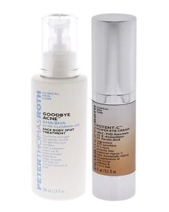 Peter Thomas Roth AHA-BHA Acne Clearing Gel & Potent-C Power Eye Cream Kit Women
