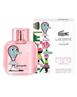 Lacoste Women's 3oz X Jeremyville L.12.12 Sparkling EDT Spray (Collector Edition)
