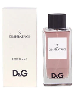 Dolce & Gabbana Women's 3.4oz D&G N3 L'Imperatrice Eau De Toilette Spray