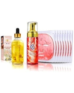 6.07oz Red Wine Anti-Aging Facial With Jade Butterfly Skin Oil Women