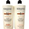 Kérastase 34oz Bain Satin 2 Shampoo & 34oz Lait Vital Conditioner Set With 2 Pumps Women -Beauty Product Store 1111476672 RLLD 1