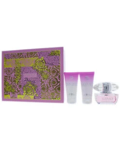 Women's 3pc Versace Bright Crystal Fragrance Set