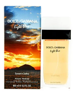 Dolce & Gabbana Women's Light Blue SunSet In Salina 3.3oz Eau De Toilette Spray