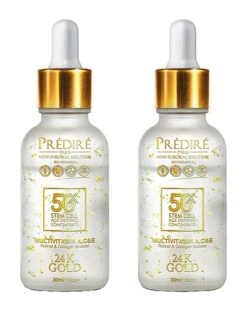 24K Gold Leaf Multi-Vitamin With Retinol & Collagen Booster Age-Defying Concentrate 2 Pack Women