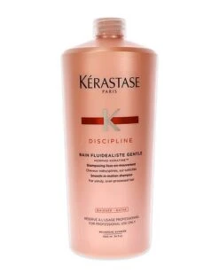 Kérastase 34oz Discipline Bain Fluidealiste No Sulfates Smooth-in-Motion Shampoo Women