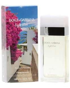 Dolce & Gabbana Women's 3.3oz Light Blue Escape To Panarea Eau De Toilette Spray